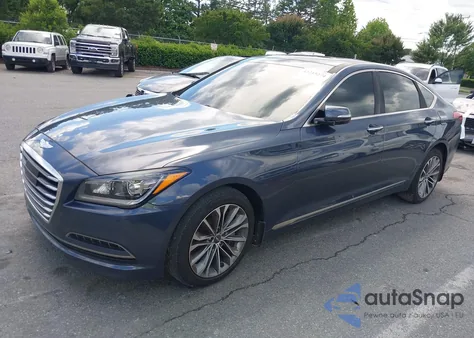 2015 Hyundai Genesis 3.8 from USA, damaged, VIN KMHGN4JE5FU102618